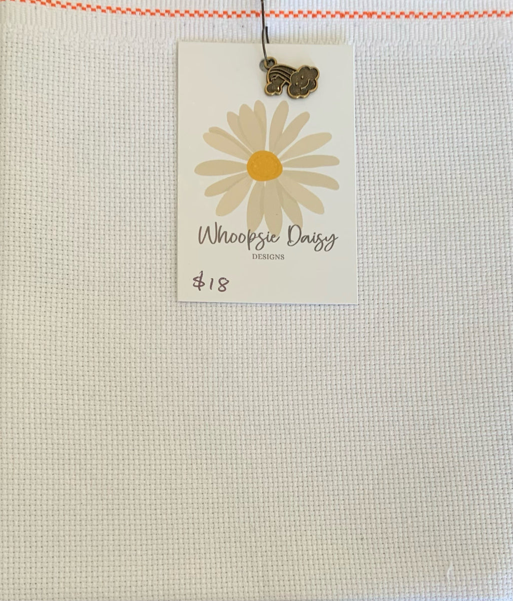 18ct Aida Whisper Grey Daisy Chain Stitchery 18ct-aida-whisper-grey-daisy-chain-stitchery