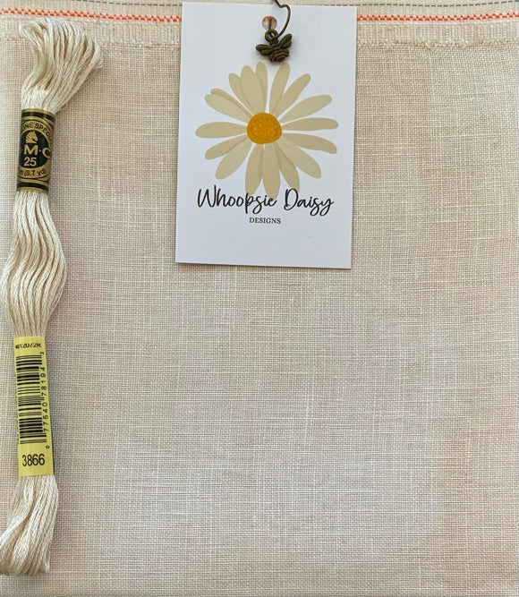 40ct Linen - French Beige