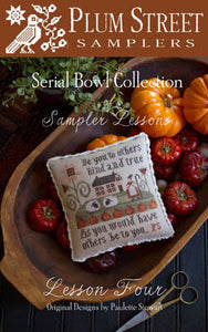 Serial Bowl Collection Sampler Lesson 4