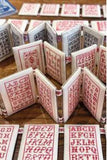 Sajou Album No 1-Red-Cross stitch Kit