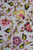 Sajou Blue Bangalore Cushion -Cross stitch kit