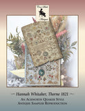 Hannah Whitaker, Thorne 1821