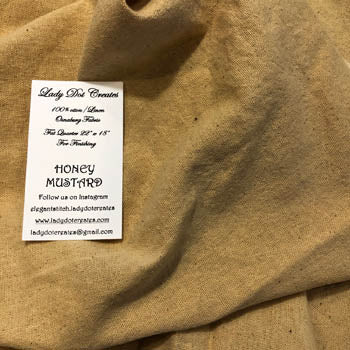 Honey Mustard Finishing Fabric